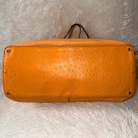 Kate Spade New York Windsor Square Gabrielle Ostrich Embossed Leather Tote - Picture 6 of 16